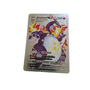 Charizard VMAX Silver Pokemon Card New